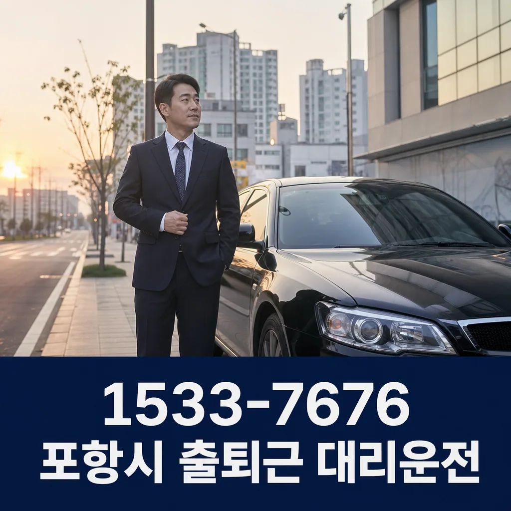 포항시 출퇴근 대리운전